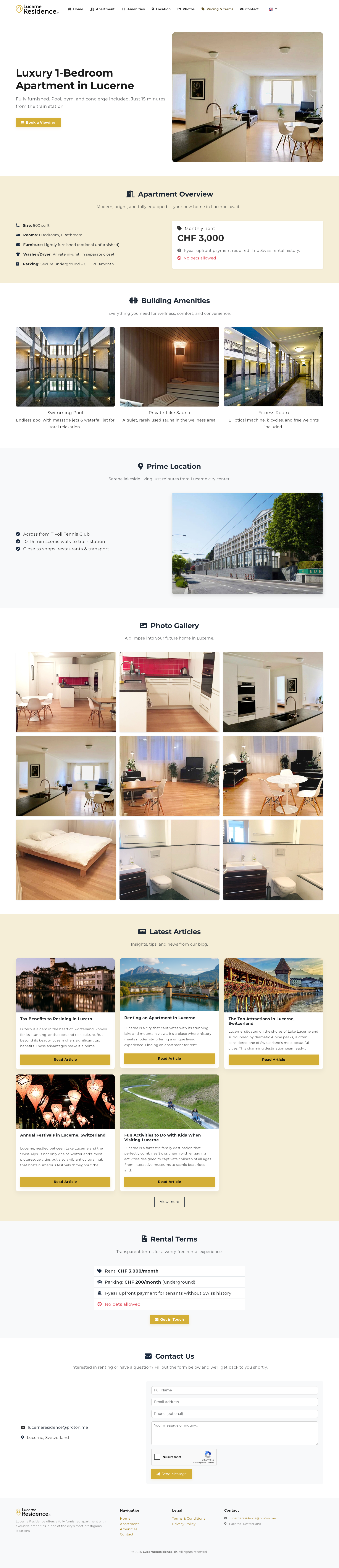 LucerneResidence.ch