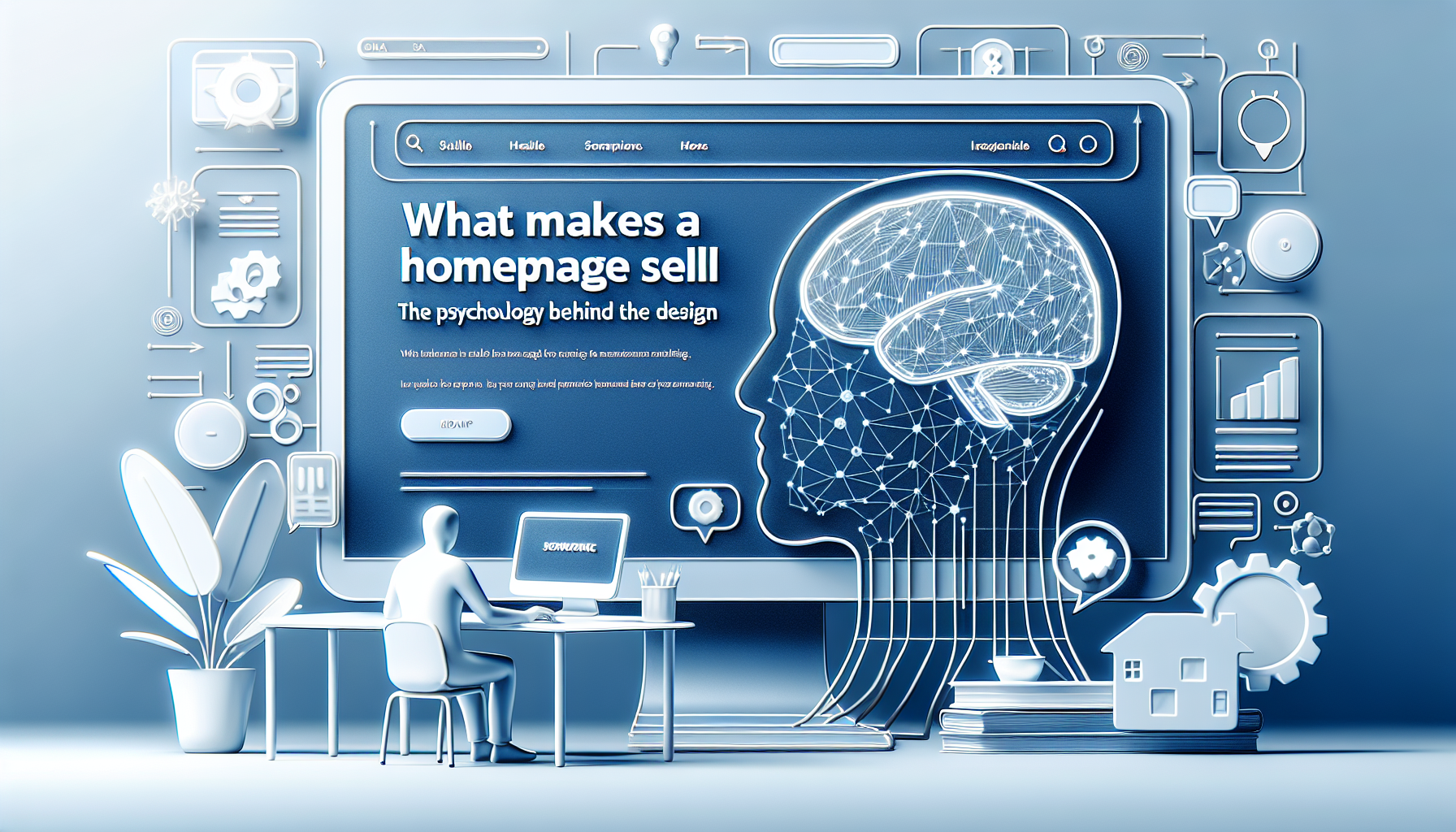 Ce face un homepage să vândă — psihologia din spatele designului