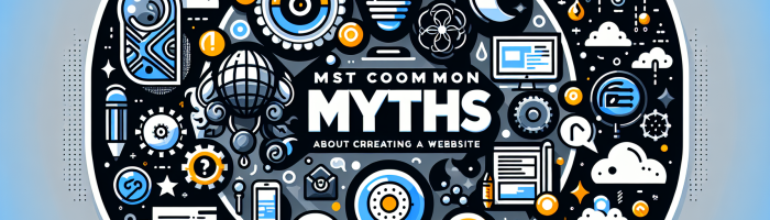 Cele mai frecvente mituri despre crearea unui site web